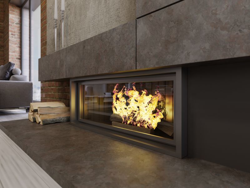 Contemporary Fireplace Finish
